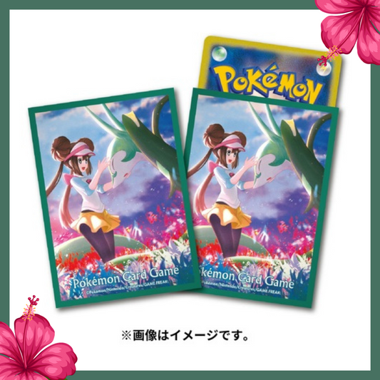 Pokémon Card Game Deck Sleeves Rosa & Serperior