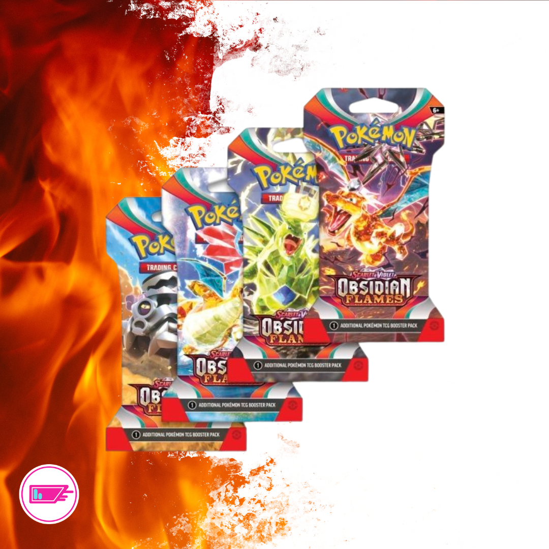 Pokémon TCG: Scarlet & Violet-Obsidian Flames Sleeved Booster Pack