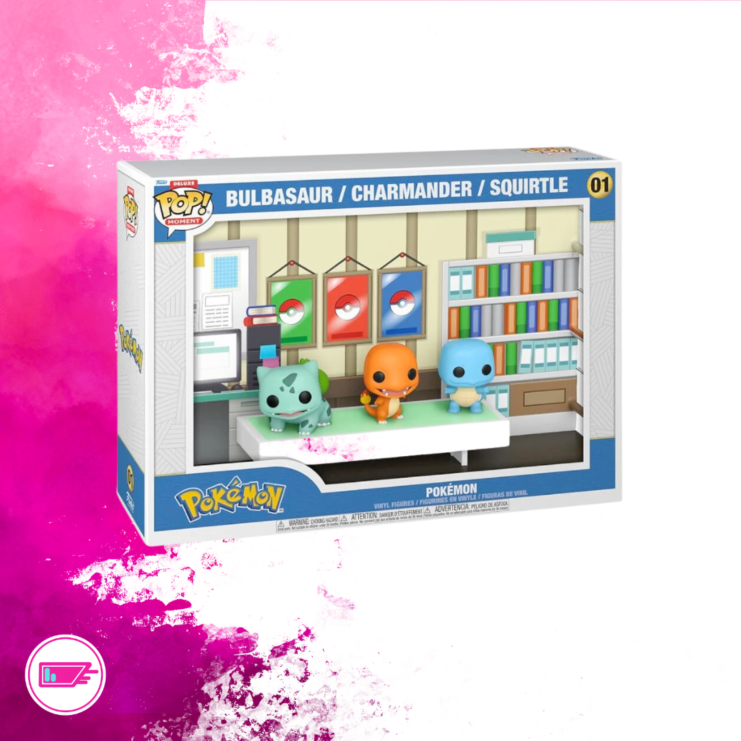 Pokemon Starters Moment Deluxe Funko POP! Vinyl