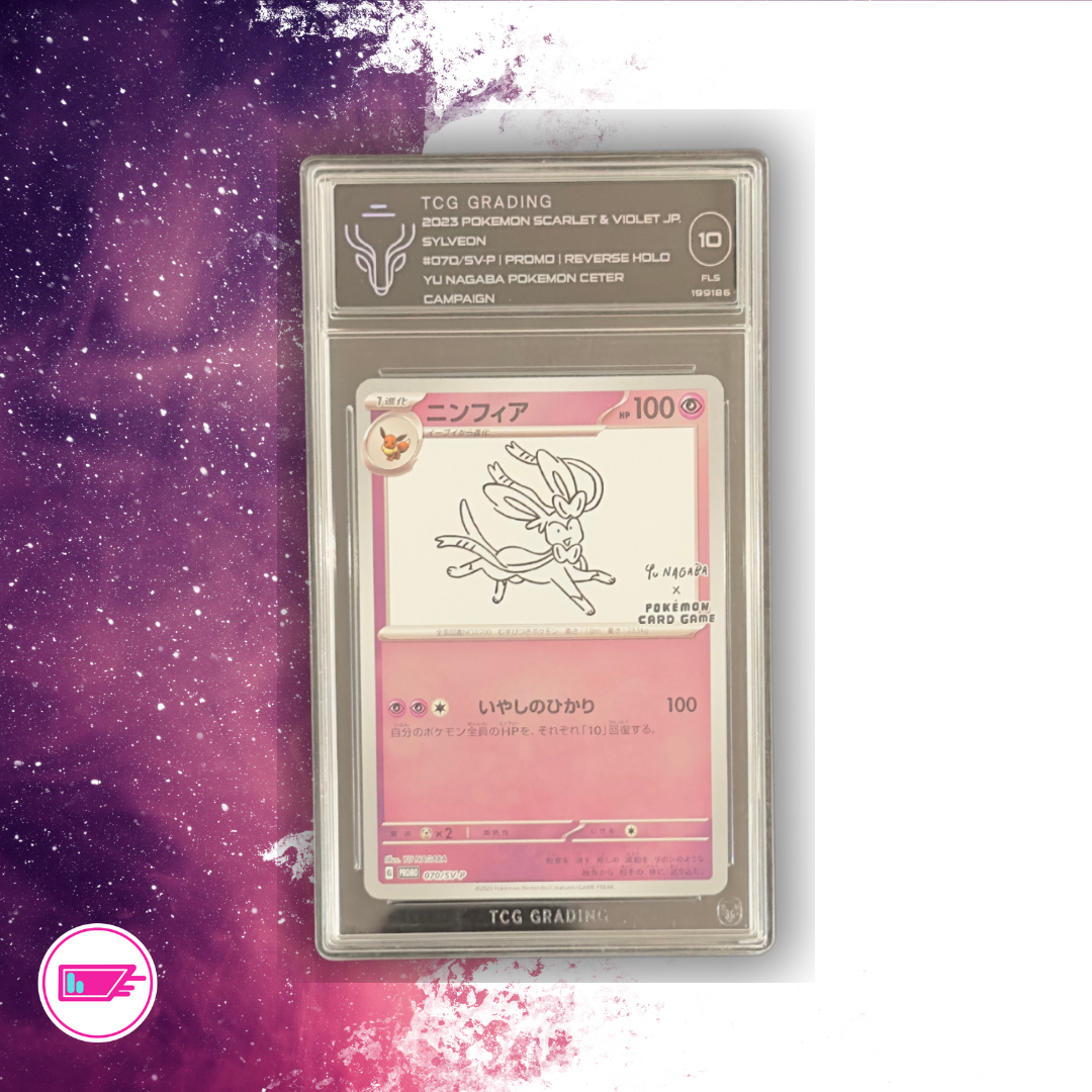 TCG 10 | Sylveon 070/SV-P Yu Nagaba PCC Japanese Promo | Reverse Holo Graded Card